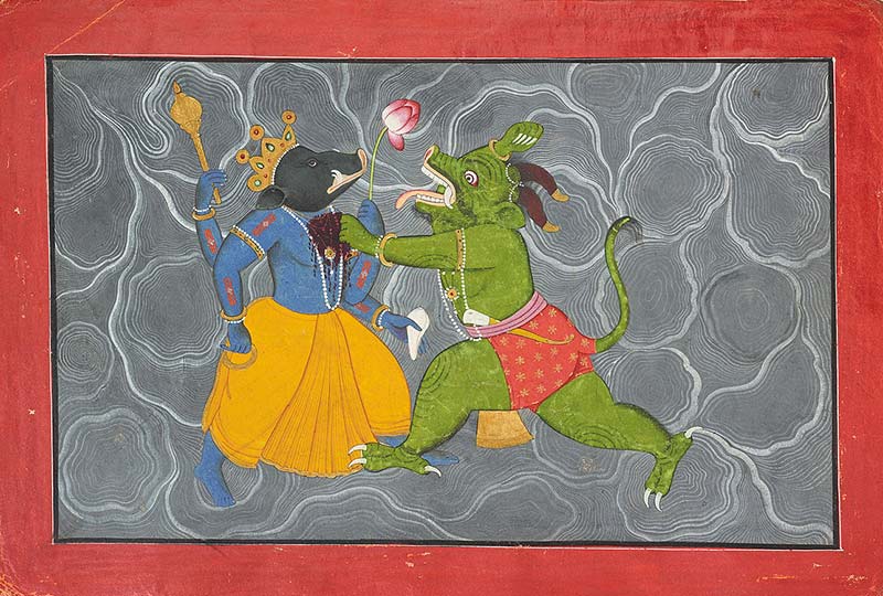 Varhara and Hiranyaksa